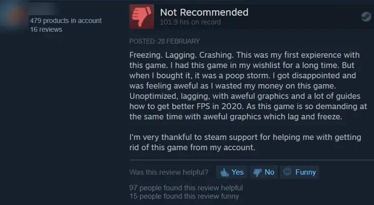 Steam-Review-Crashes-Lagging