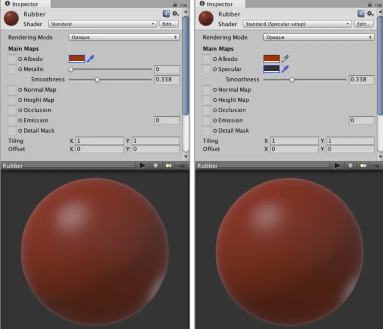Unity Standard Shaders
