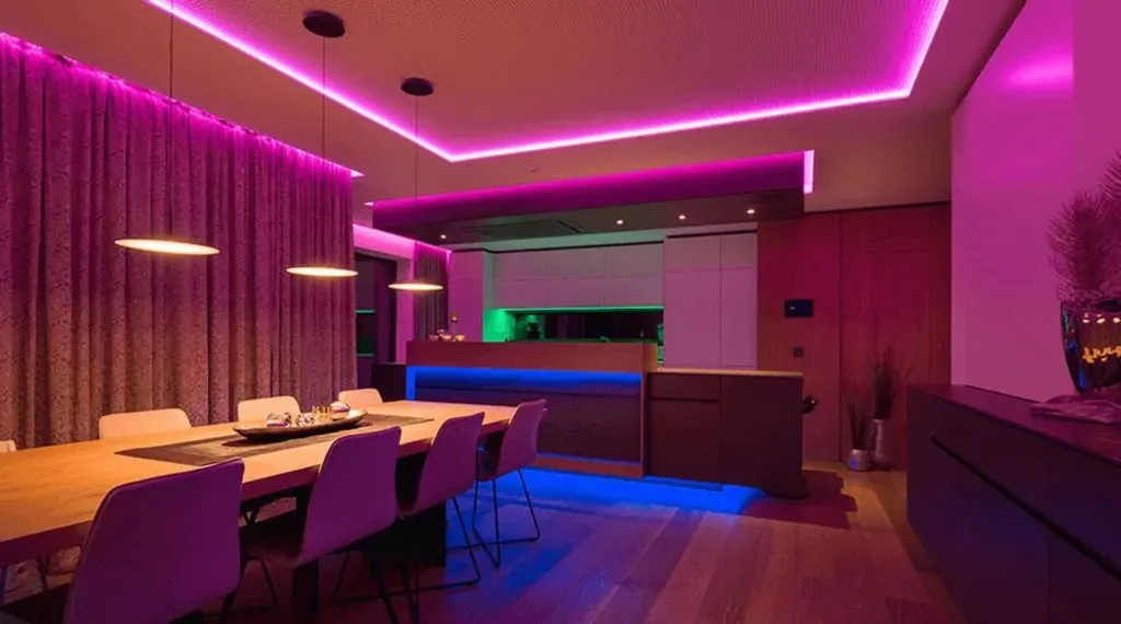 Indirect lighting (source: loxone.com)